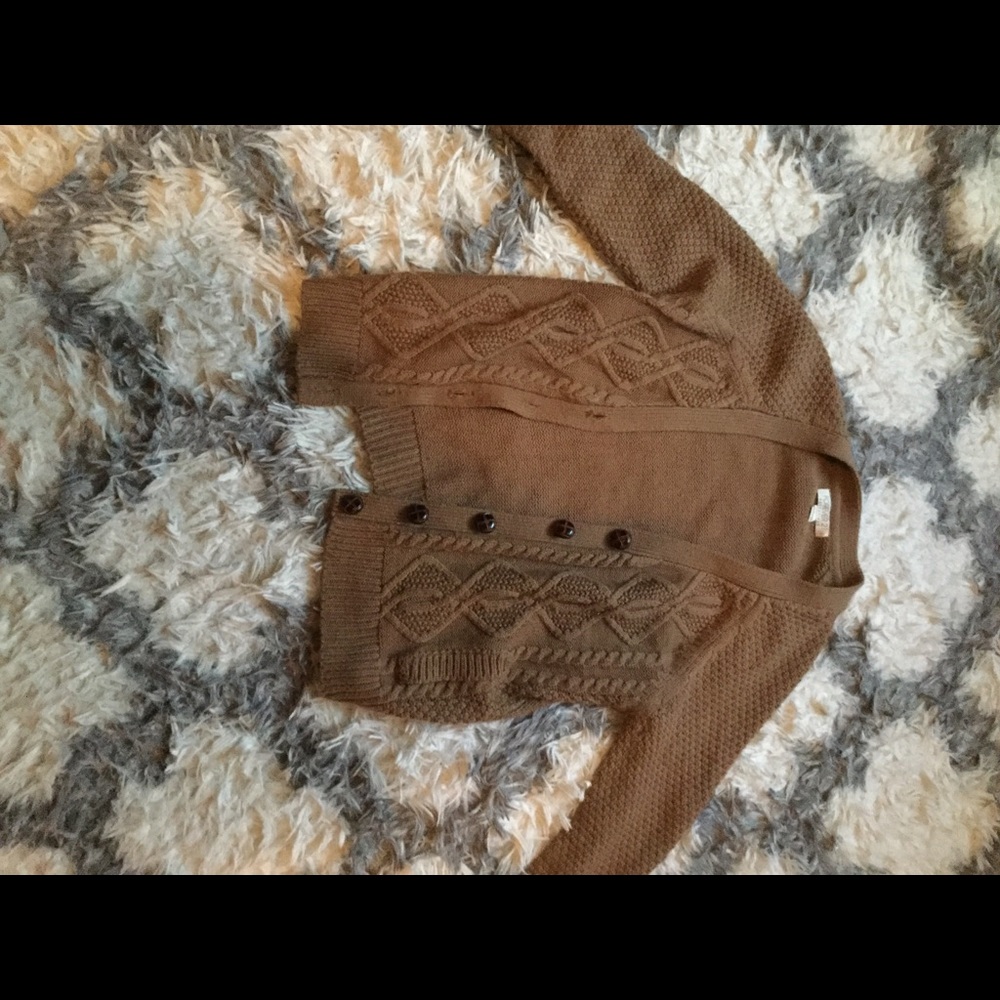 Vintage Brown Cardigan